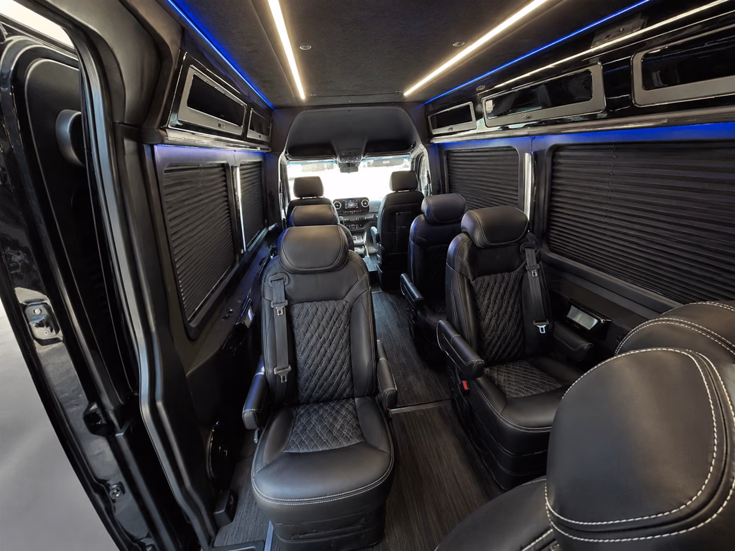 vista corporate event transportation onboard seating