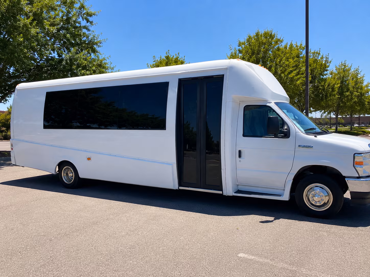 vista party bus booking step 1
