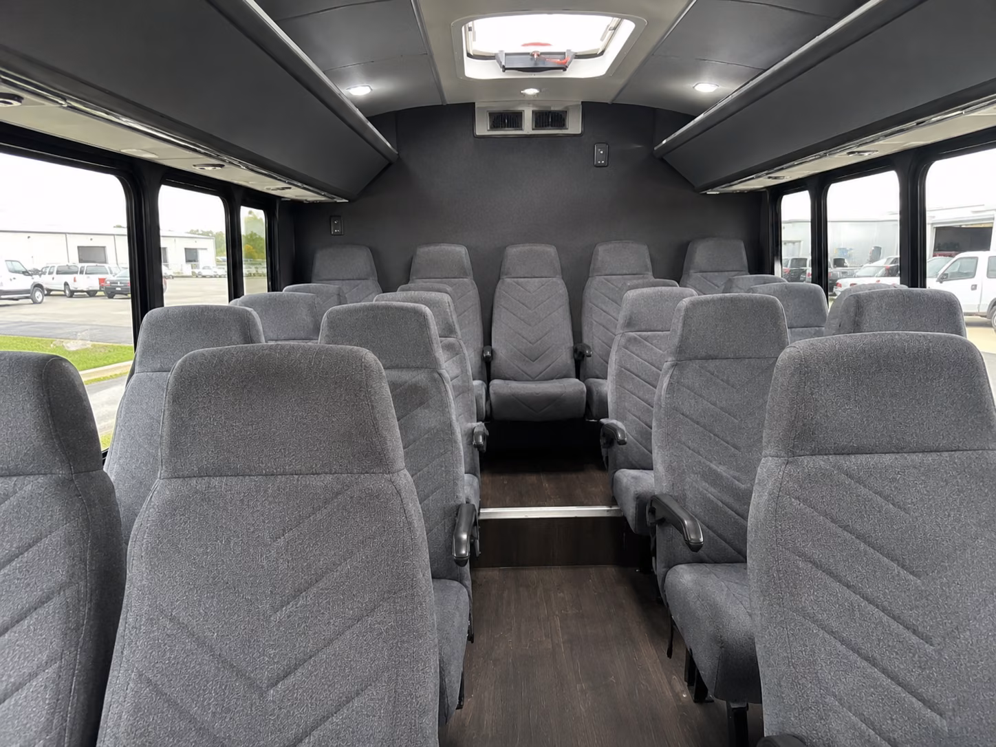vista wine tour brewery transportation onboard seating